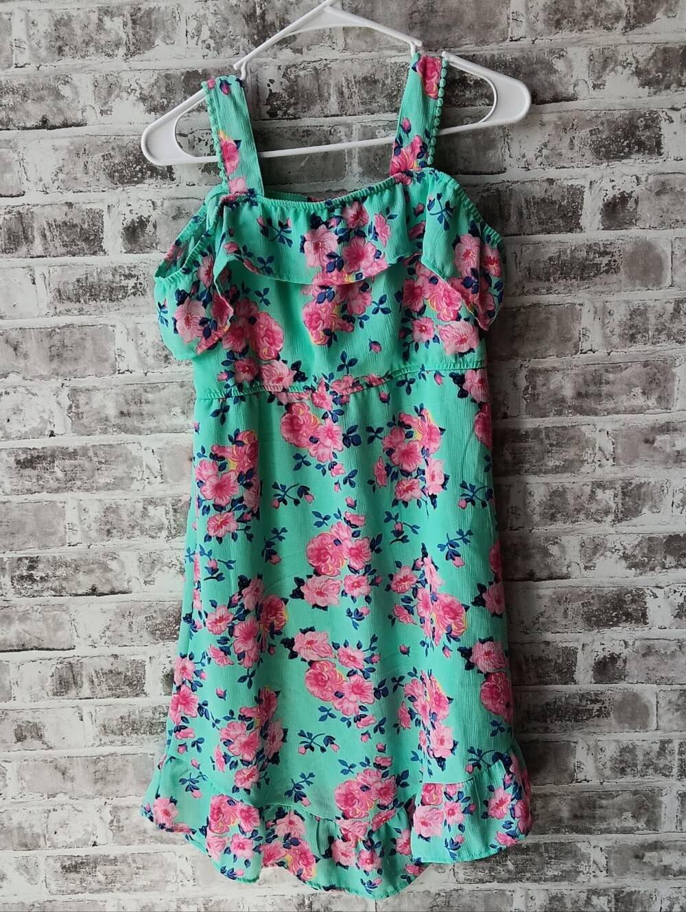 Adorable Kids Summer Cold Shoulder Dress